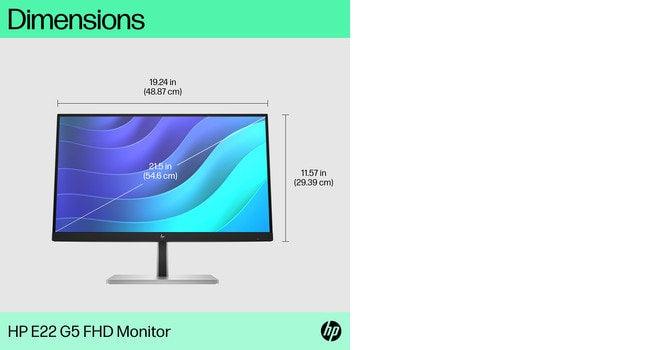 HP E22 G5 FHD Monitor (6N4E8AA)