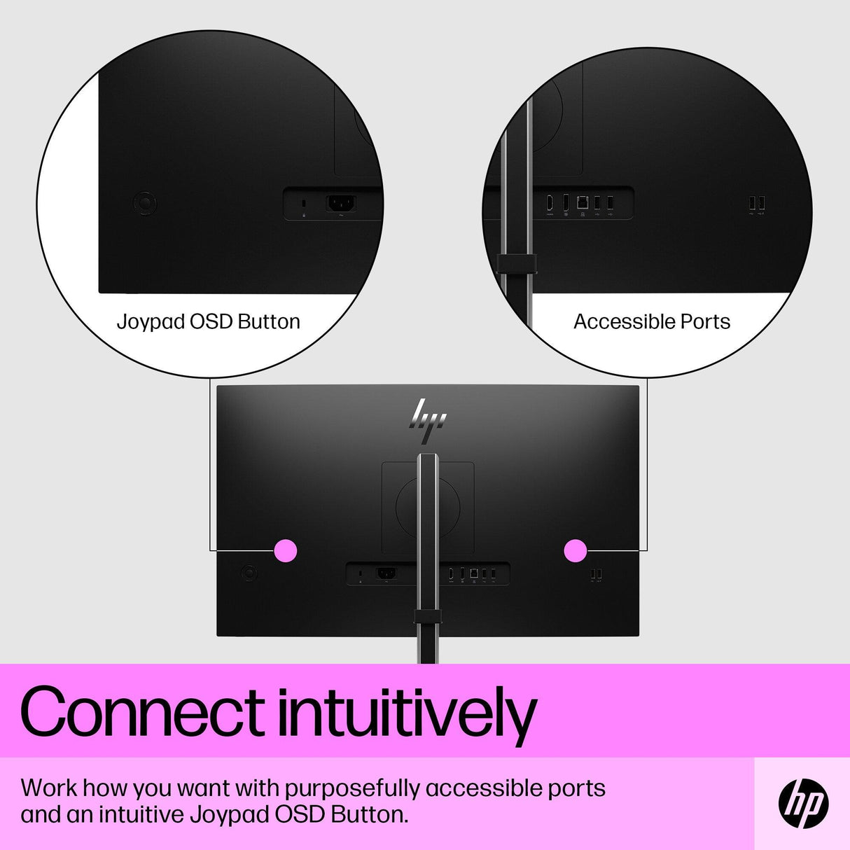 HP E27q G5 QHD Monitor (6N6F2AA)