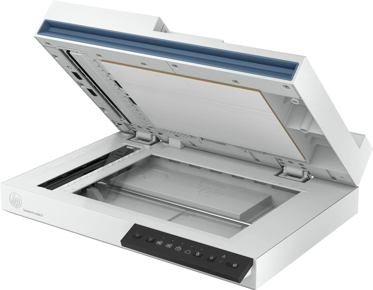 HP Enhance productivity with fast | two-sided scanning | a 60-page ADF | and one-button shortcuts. (20G05A)