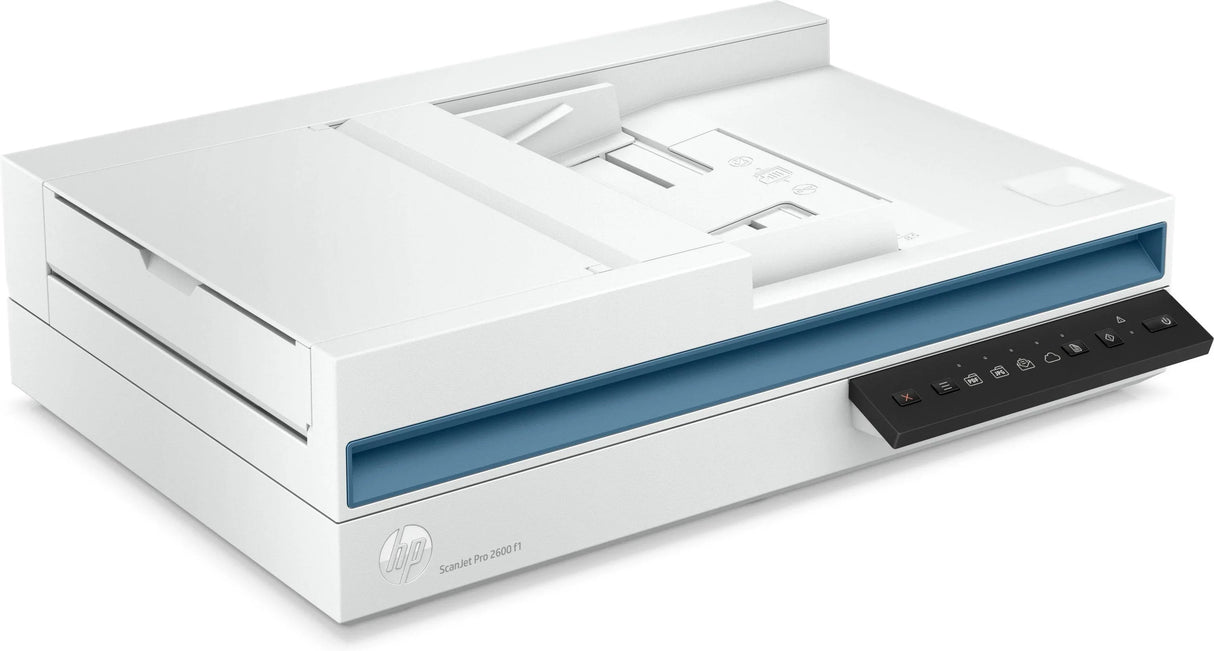 HP Enhance productivity with fast | two-sided scanning | a 60-page ADF | and one-button shortcuts. (20G05A)
