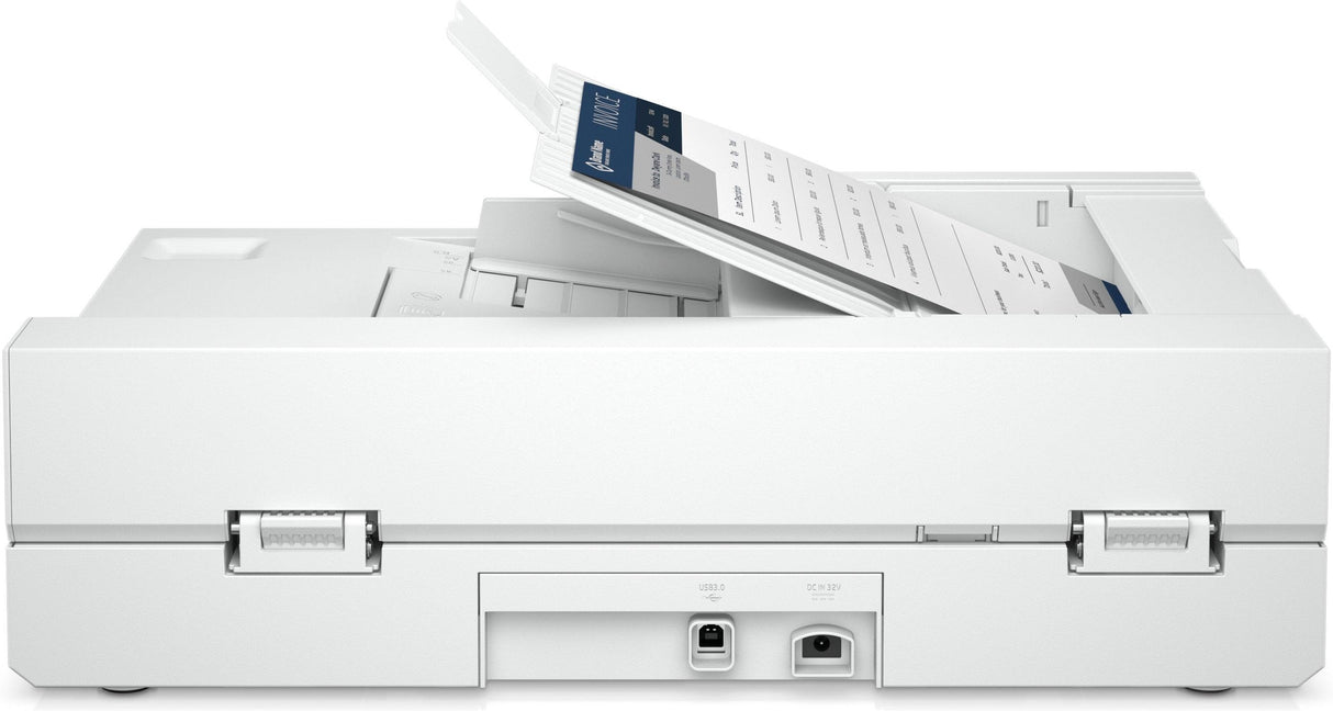 HP Enhance productivity with fast | two-sided scanning | a 60-page ADF | and one-button shortcuts. (20G05A)