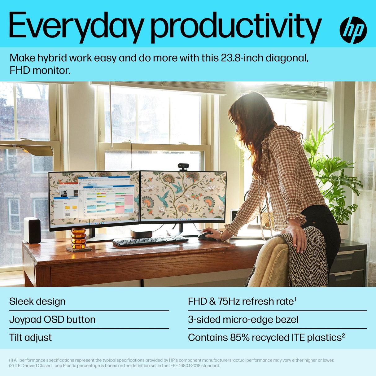 HP HP P24v G5 FHD Monitor (64W18AA)