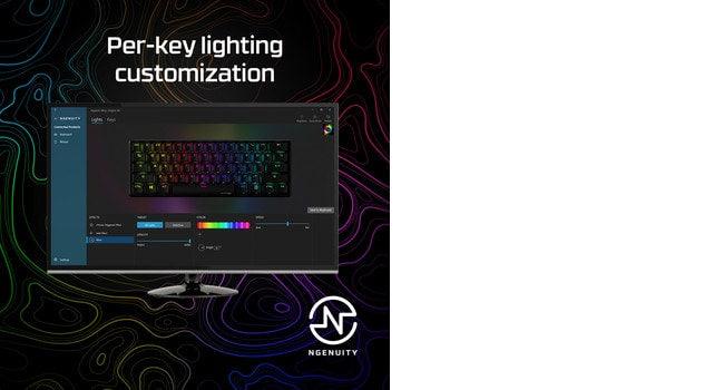 HP HyperX Alloy Origins 60 - Mechanical Gaming Keyboard - HX Red (US Layout) (4P5N4AA)