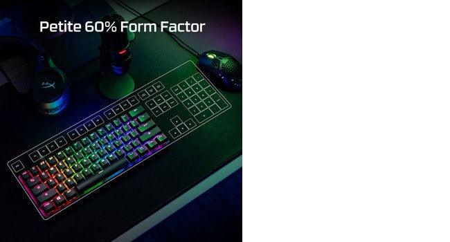 HP HyperX Alloy Origins 60 - Mechanical Gaming Keyboard - HX Red (US Layout) (4P5N4AA)