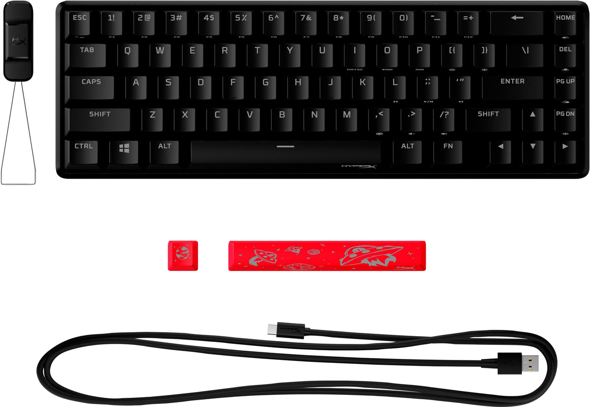 HP HyperX Alloy Origins 65 - Mechanical Gaming Keyboard - HX Red (US Layout) (4P5D6AA)