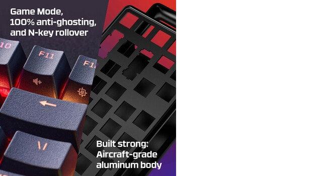 HP HyperX Alloy Origins Core PBT HX Red - Mechanical Gaming Keyboard (639N7AA)