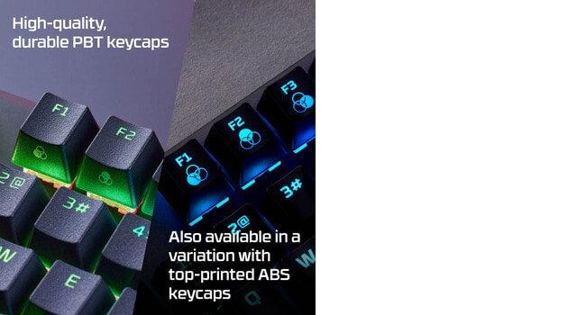 HP HyperX Alloy Origins Core PBT HX Red - Mechanical Gaming Keyboard (639N7AA)