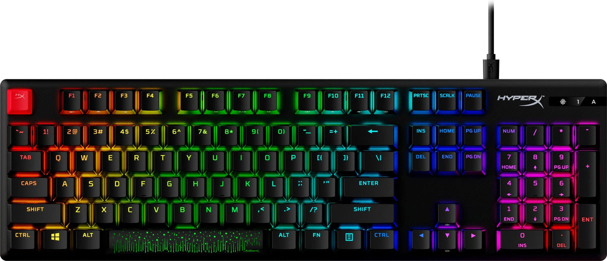 HP HyperX Alloy Origins PBT HX Blue - Mechanical Gaming Keyboard (639N4AA)