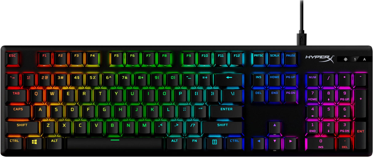 HP HyperX Alloy Origins PBT HX Blue - Mechanical Gaming Keyboard (639N4AA)