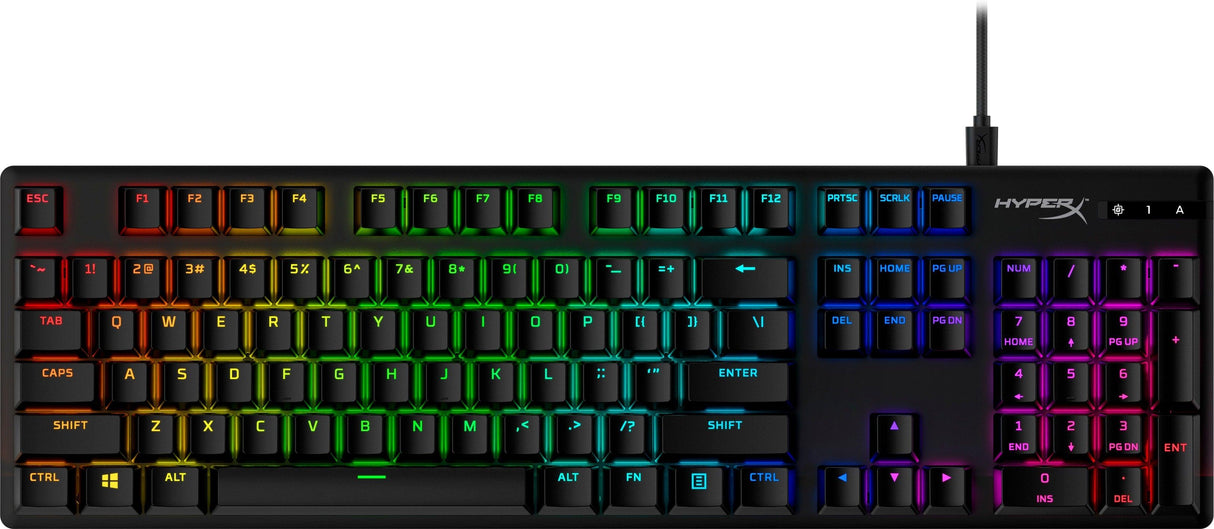 HP HyperX Full key Set Keycaps - PBT (Black) (519P1AA)