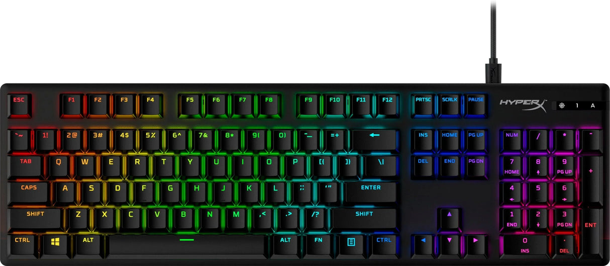 HP HyperX Full key Set Keycaps - PBT (Black) (519P1AA)