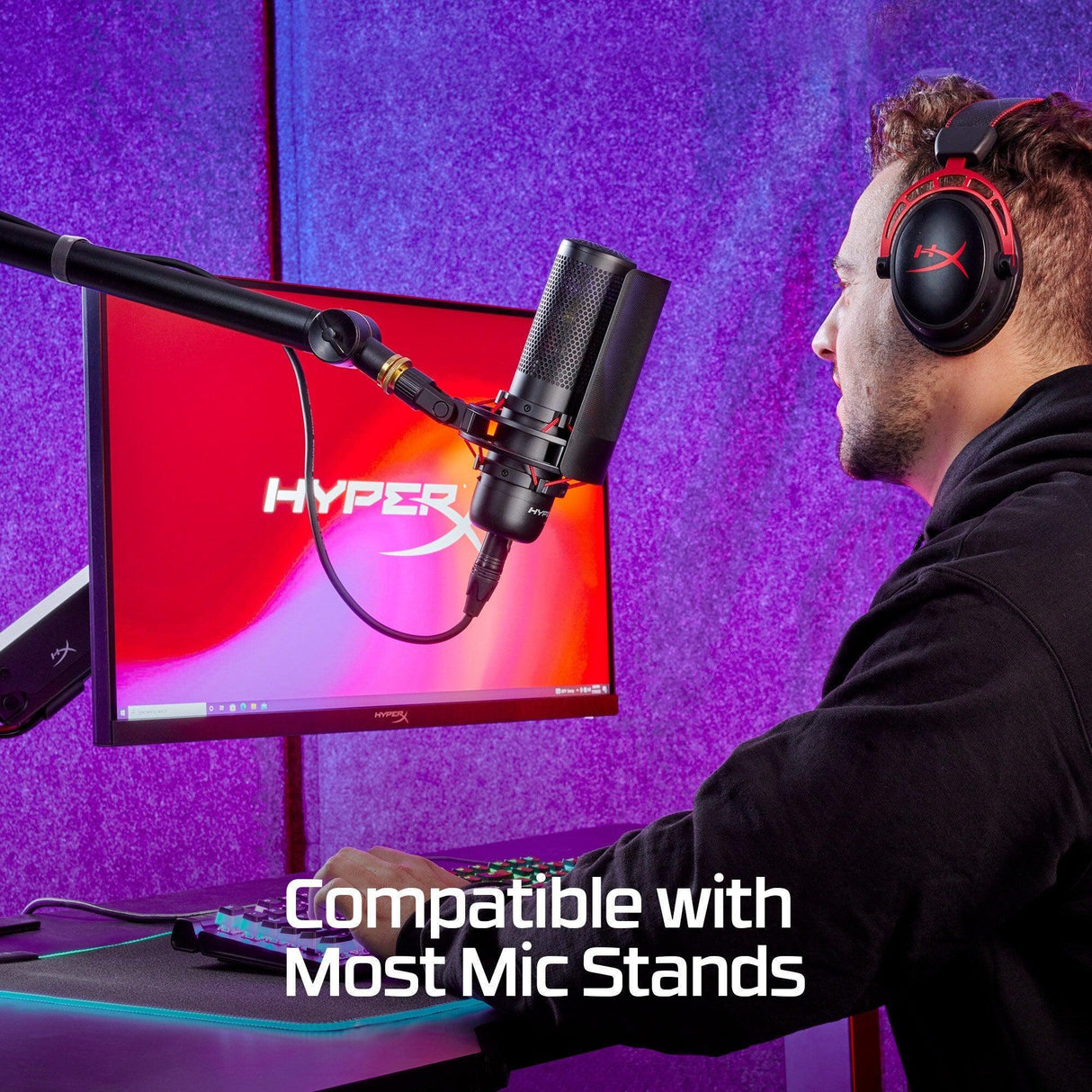 HP HyperX ProCast Microphone Black (699Z0AA)