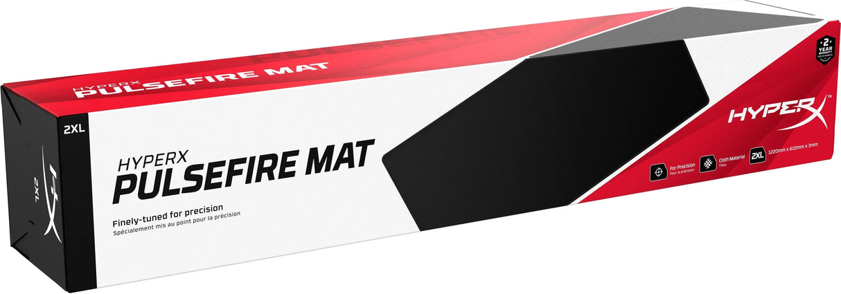 HP HyperX Pulsefire Mat – XXL (900x400mm) / Cloth / Rubber Base & Stitched Edges – Gaming Mouse Pad