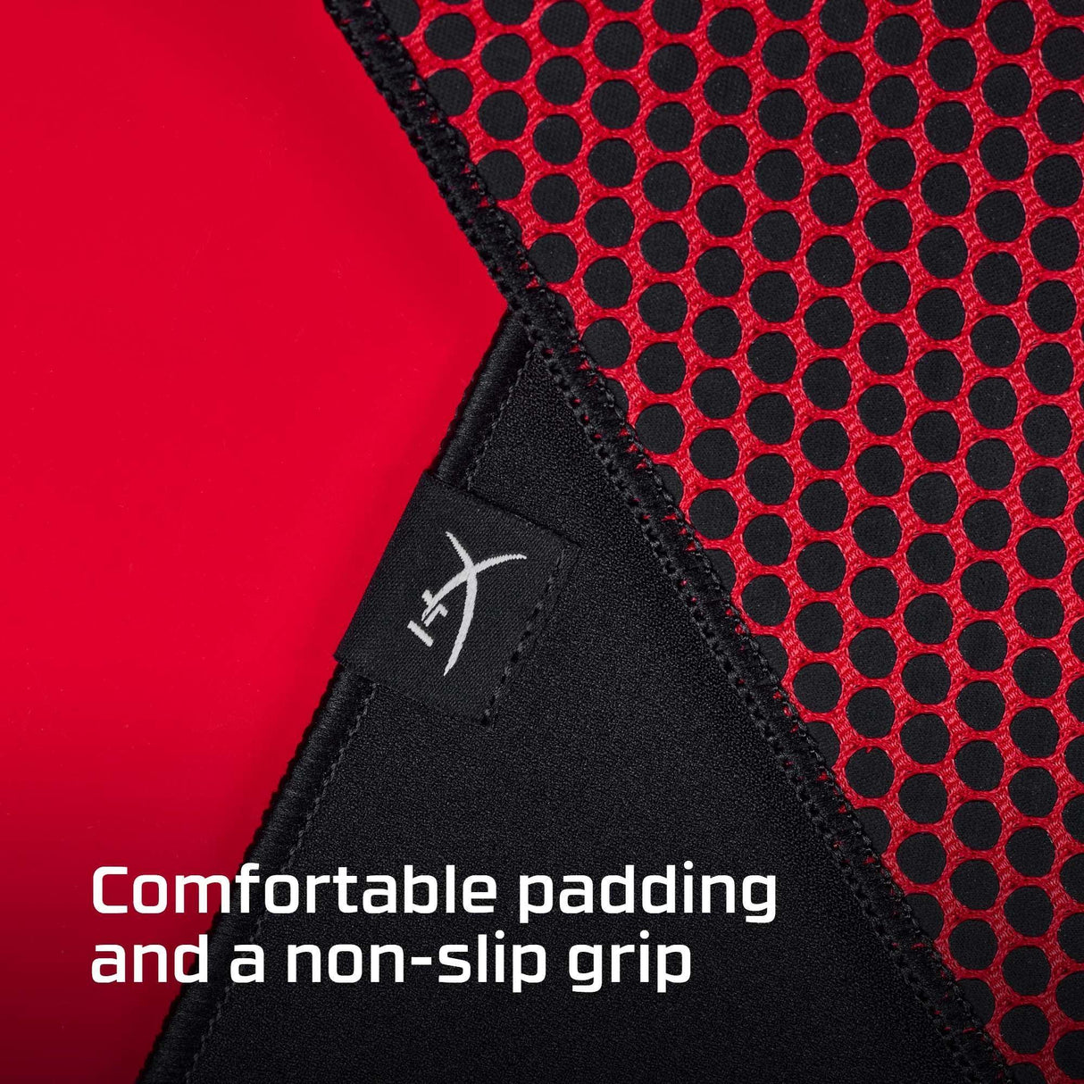 HP HYPERX PULSEFIRE MAT – Large / Cloth / Rubber Base & Stitched Edges – Gaming Mouse Pad