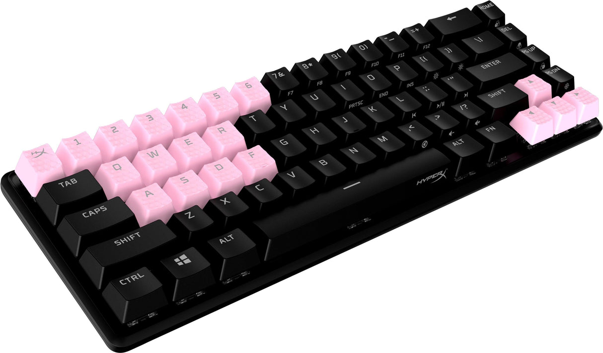 HP HyperX Rubber Keycaps - Gaming Accessory Kit - Pink (US Layout) (519U0AA)