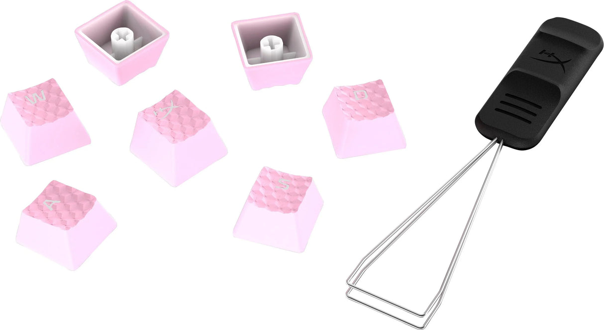 HP HyperX Rubber Keycaps - Gaming Accessory Kit - Pink (US Layout) (519U0AA)