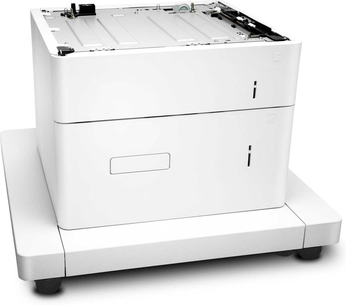 HP LaserJet 1x550-sheet and 2000-sheet HCI Feeder and Stand (J8J92A)