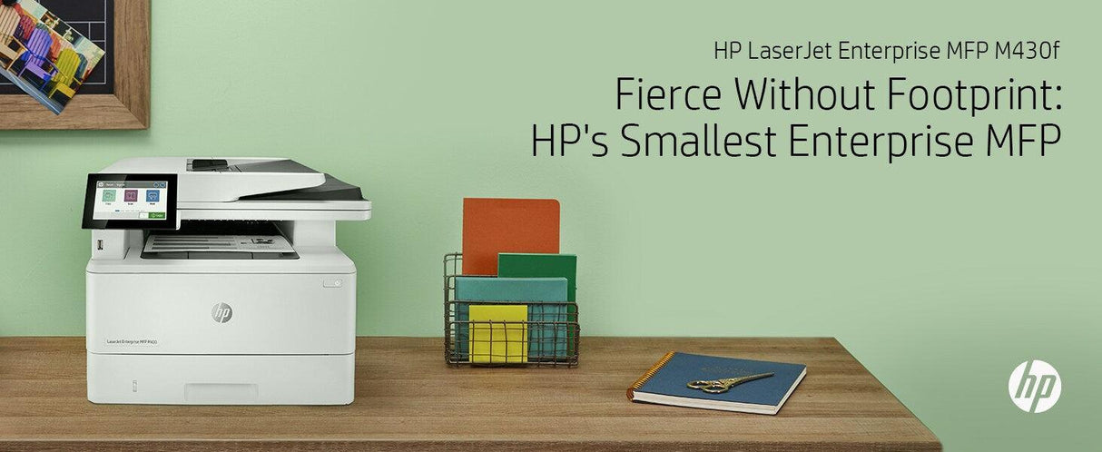 HP LaserJet Enterprise MFP M430f – Print / Copy / Scan / Fax / Laser / Monochrome – 40 PPM MFP