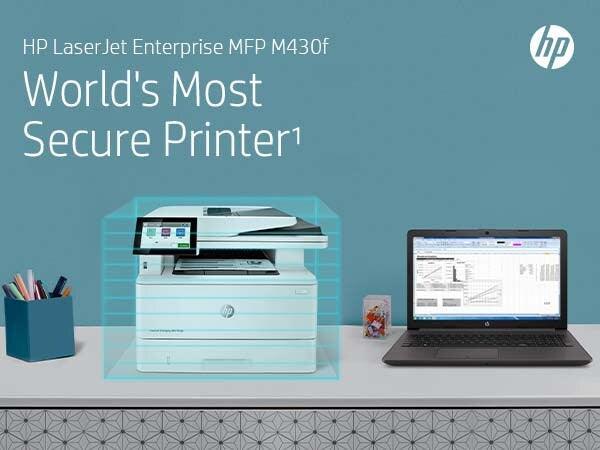 HP LaserJet Enterprise MFP M430f – Print / Copy / Scan / Fax / Laser / Monochrome – 40 PPM MFP