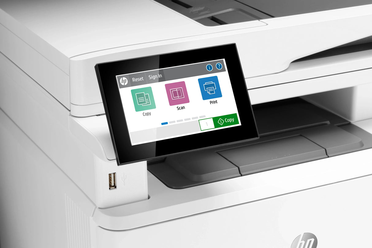 HP LaserJet Enterprise MFP M430f – Print / Copy / Scan / Fax / Laser / Monochrome – 40 PPM MFP