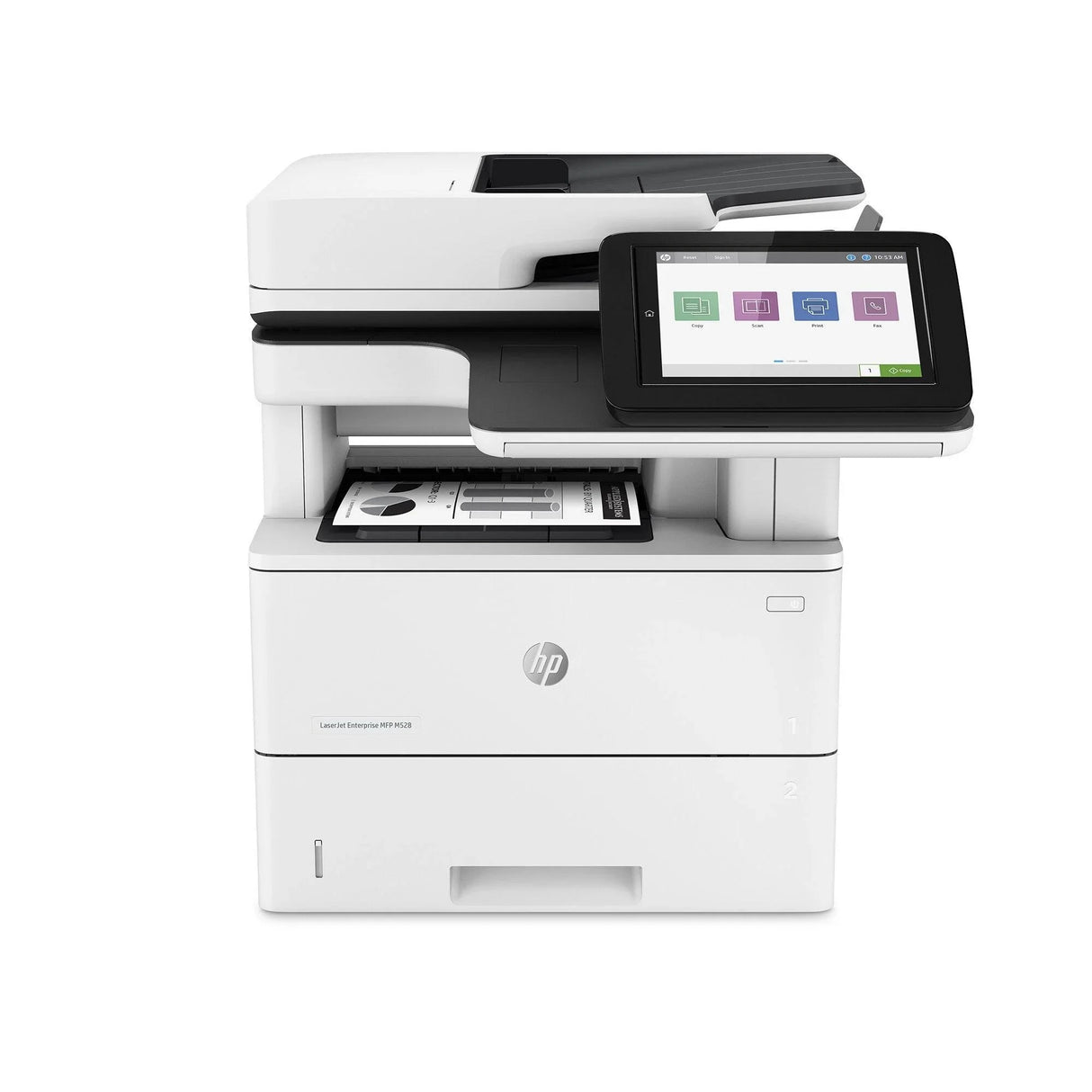 HP LASERJET ENTERPRISE MFP M528dn – Print / Scan / Copy / Fax / LASER / Monochrome – Duplex 43 PPM MFP