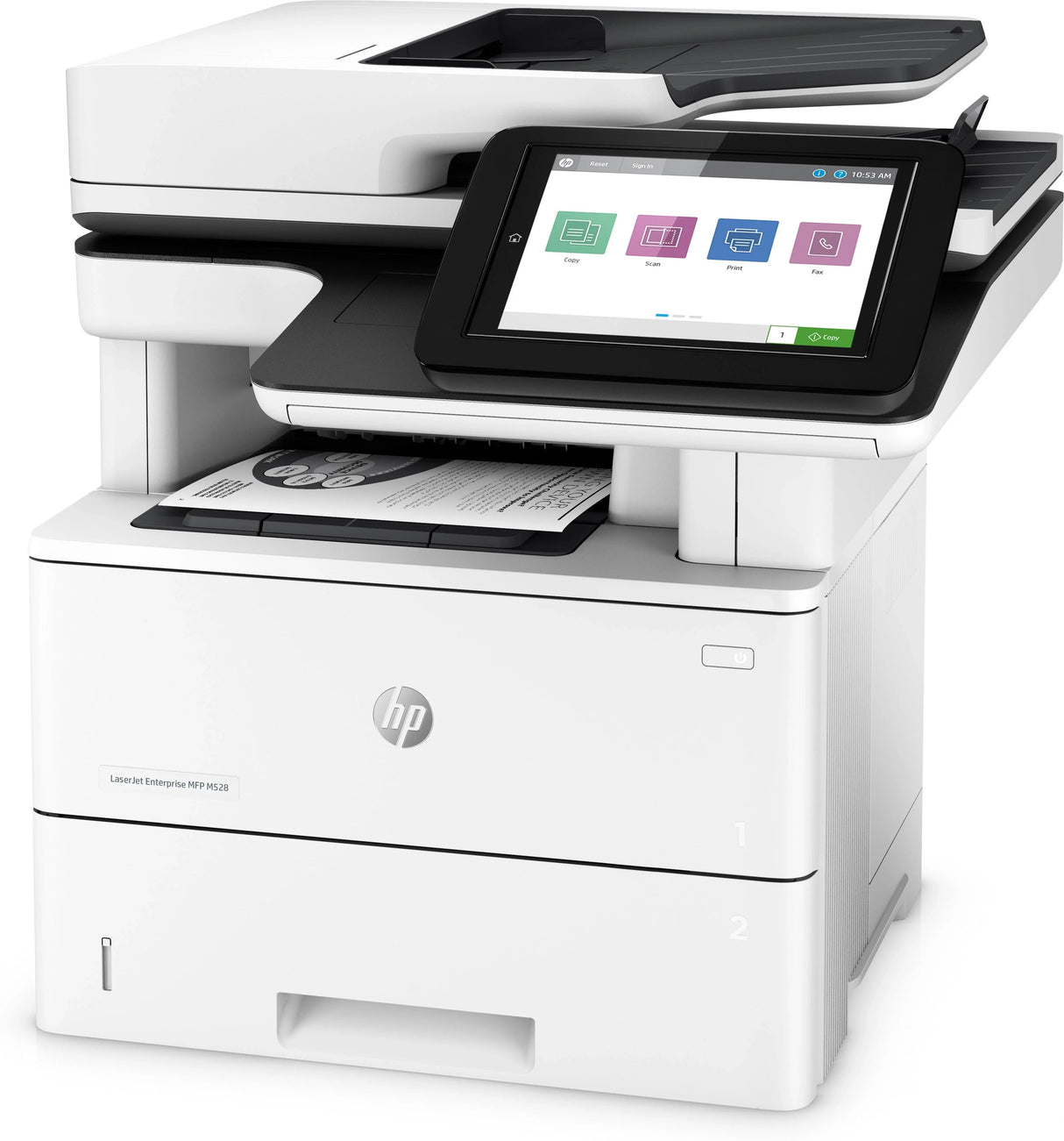 HP LASERJET ENTERPRISE MFP M528dn – Print / Scan / Copy / Fax / LASER / Monochrome – Duplex 43 PPM MFP