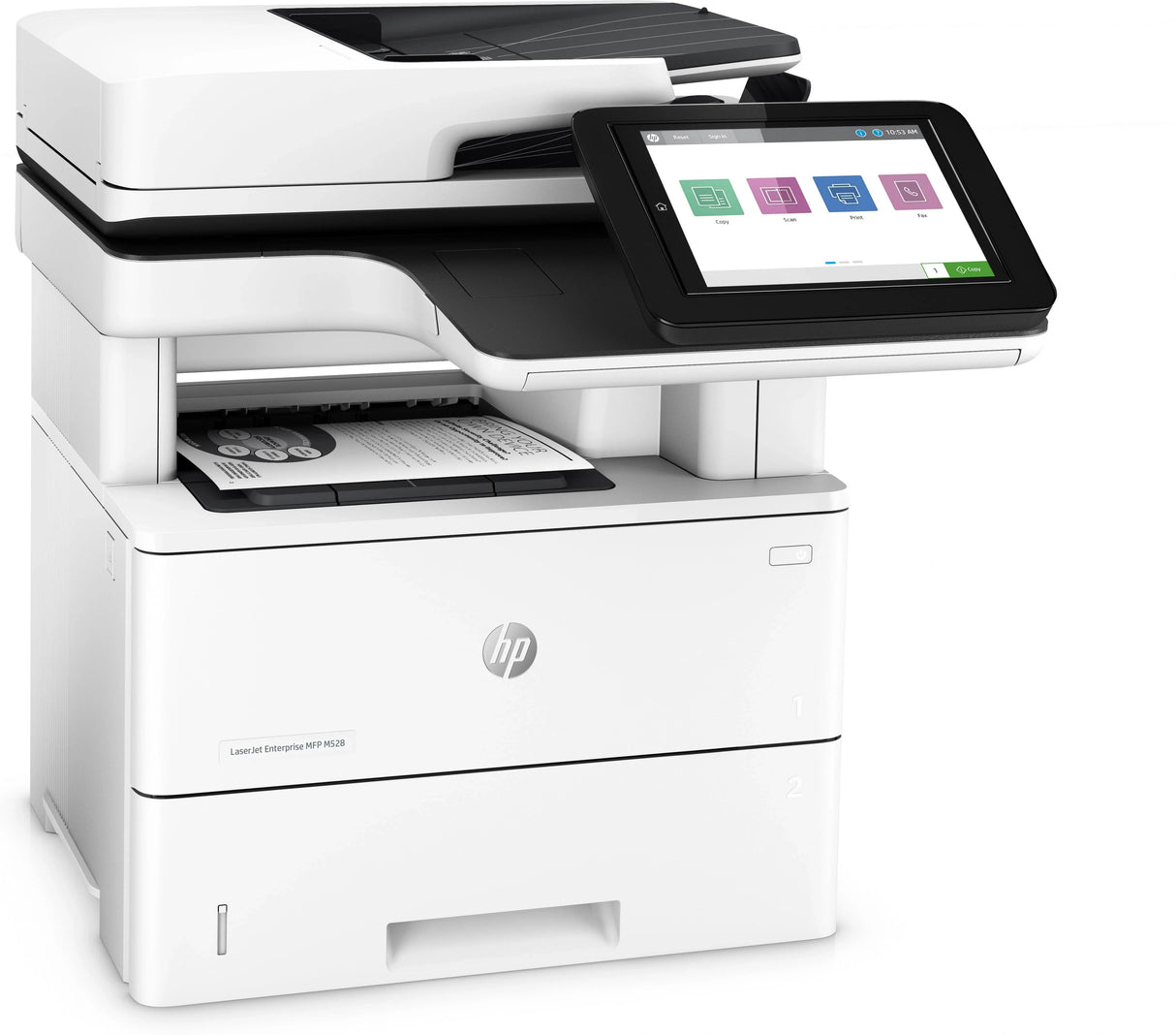 HP LASERJET ENTERPRISE MFP M528dn – Print / Scan / Copy / Fax / LASER / Monochrome – Duplex 43 PPM MFP