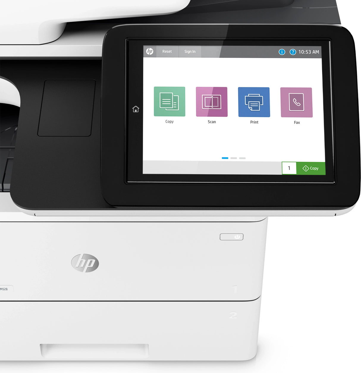 HP LASERJET ENTERPRISE MFP M528dn – Print / Scan / Copy / Fax / LASER / Monochrome – Duplex 43 PPM MFP
