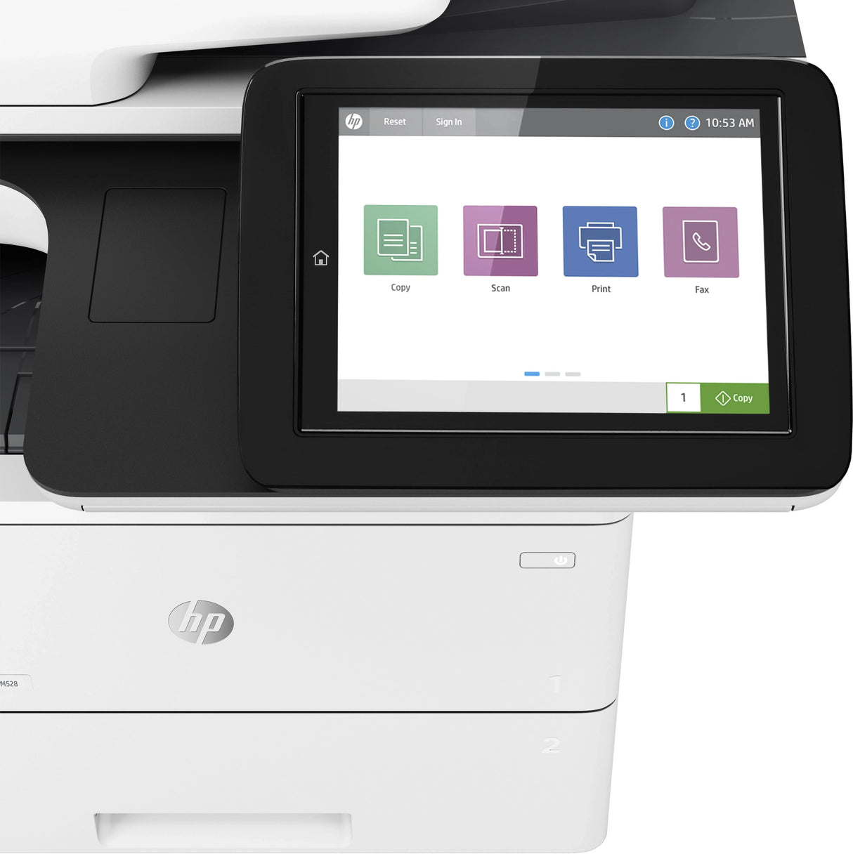 HP LASERJET ENTERPRISE MFP M528dn – Print / Scan / Copy / Fax / LASER / Monochrome – Duplex 43 PPM MFP