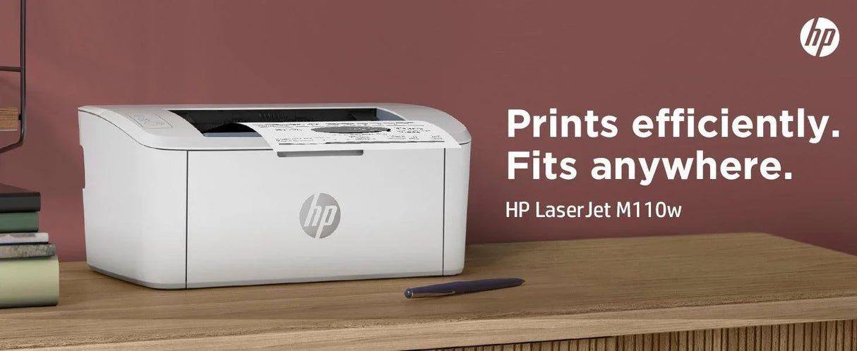 HP LaserJet M110w – Wireless Monochrome Laser Printer – Compact Office Printing