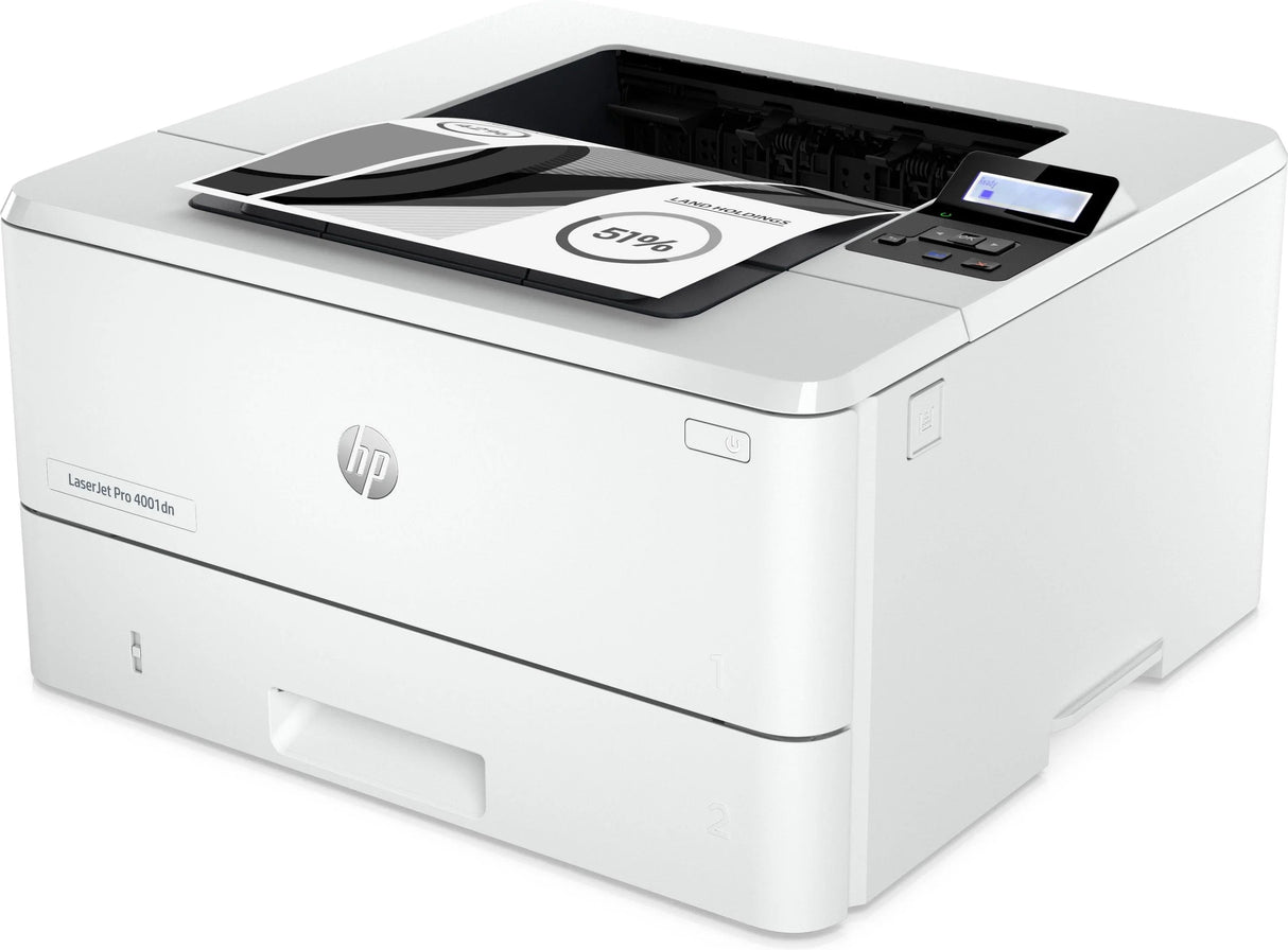 HP LASERJET PRO 4001DN – MONO LASER PRINTER – 40PPM, DUPLEX, NETWORK