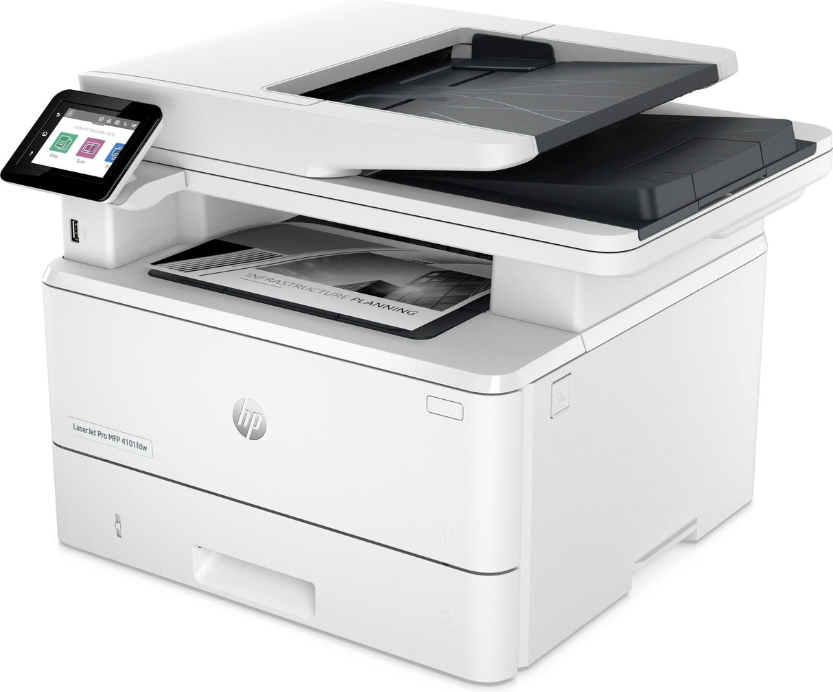 HP LASERJET PRO 4101FDW – Print / Copy / Scan / Fax / Laser / Monochrome – 40 PPM MFP