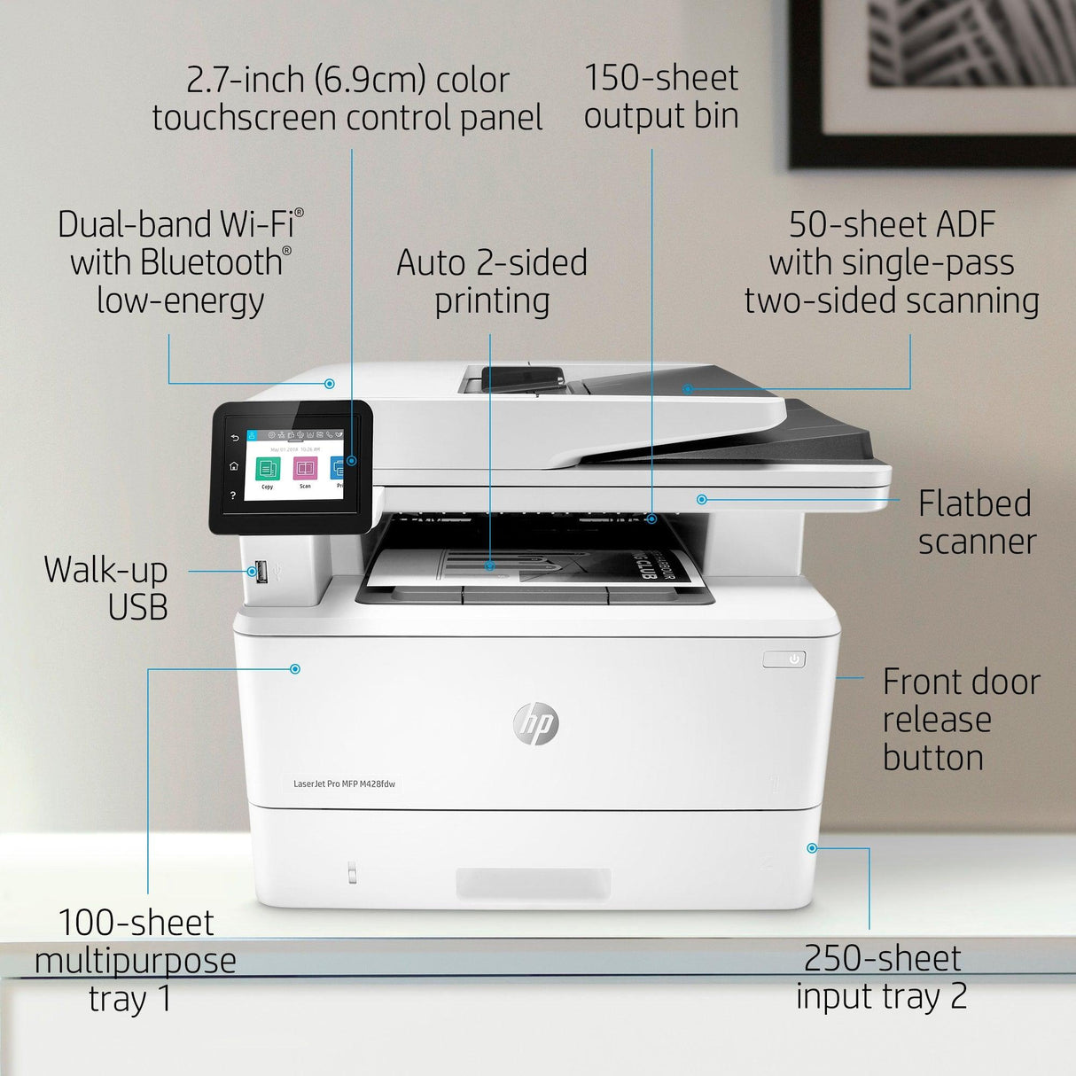 HP LaserJet Pro MFP M428fdw (W1A30A)