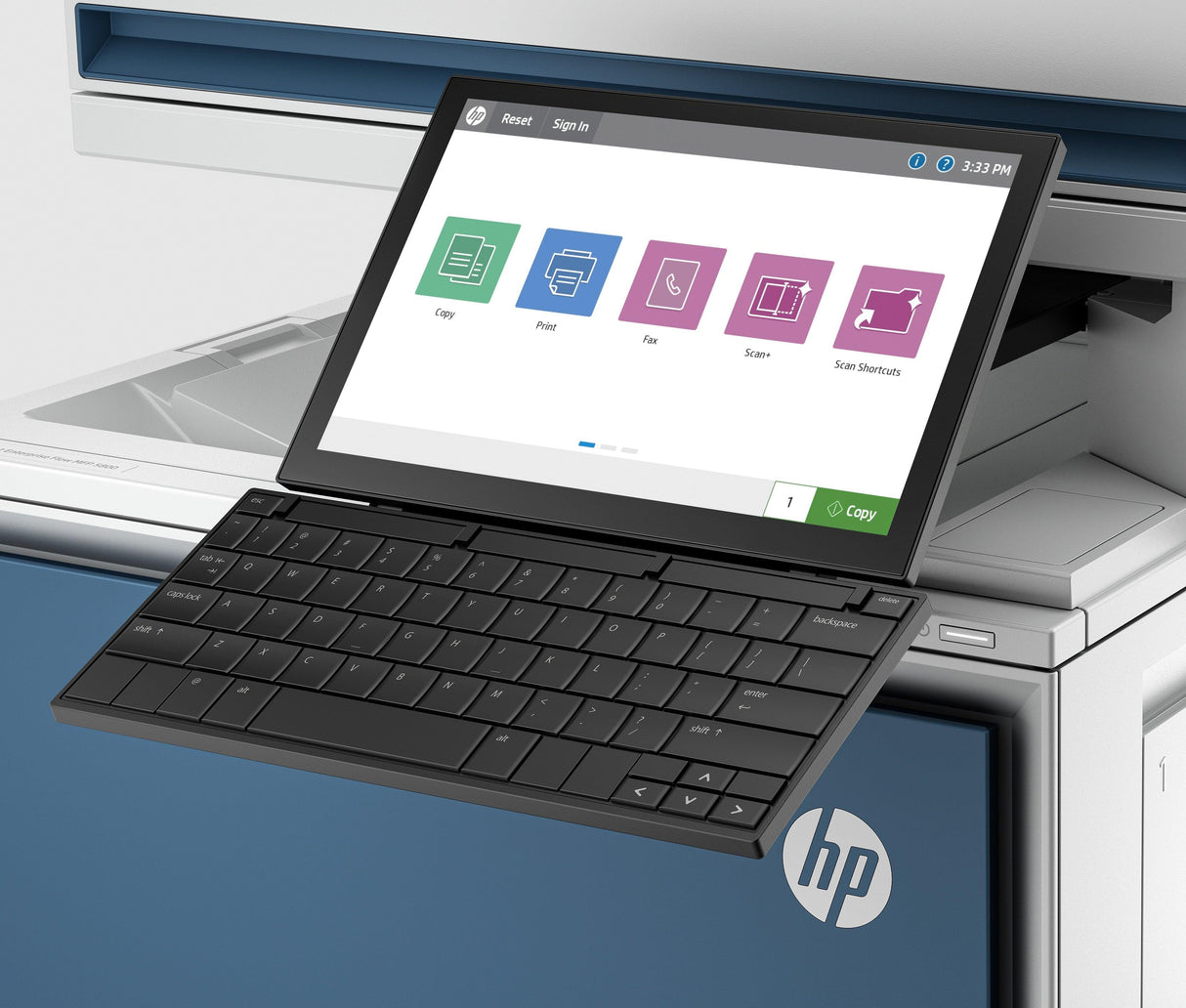 HP LaserJet Workflow Keyboard (1M0Q2A)