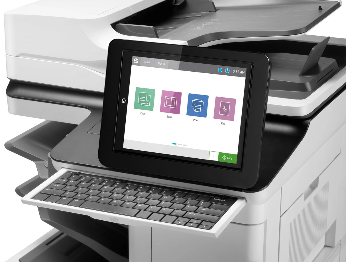 HP LJ ENT FLOW M633Z MONO MFP, A4, 71PPM, 4 TRAYS, DUPLEX, WIFI, FAX