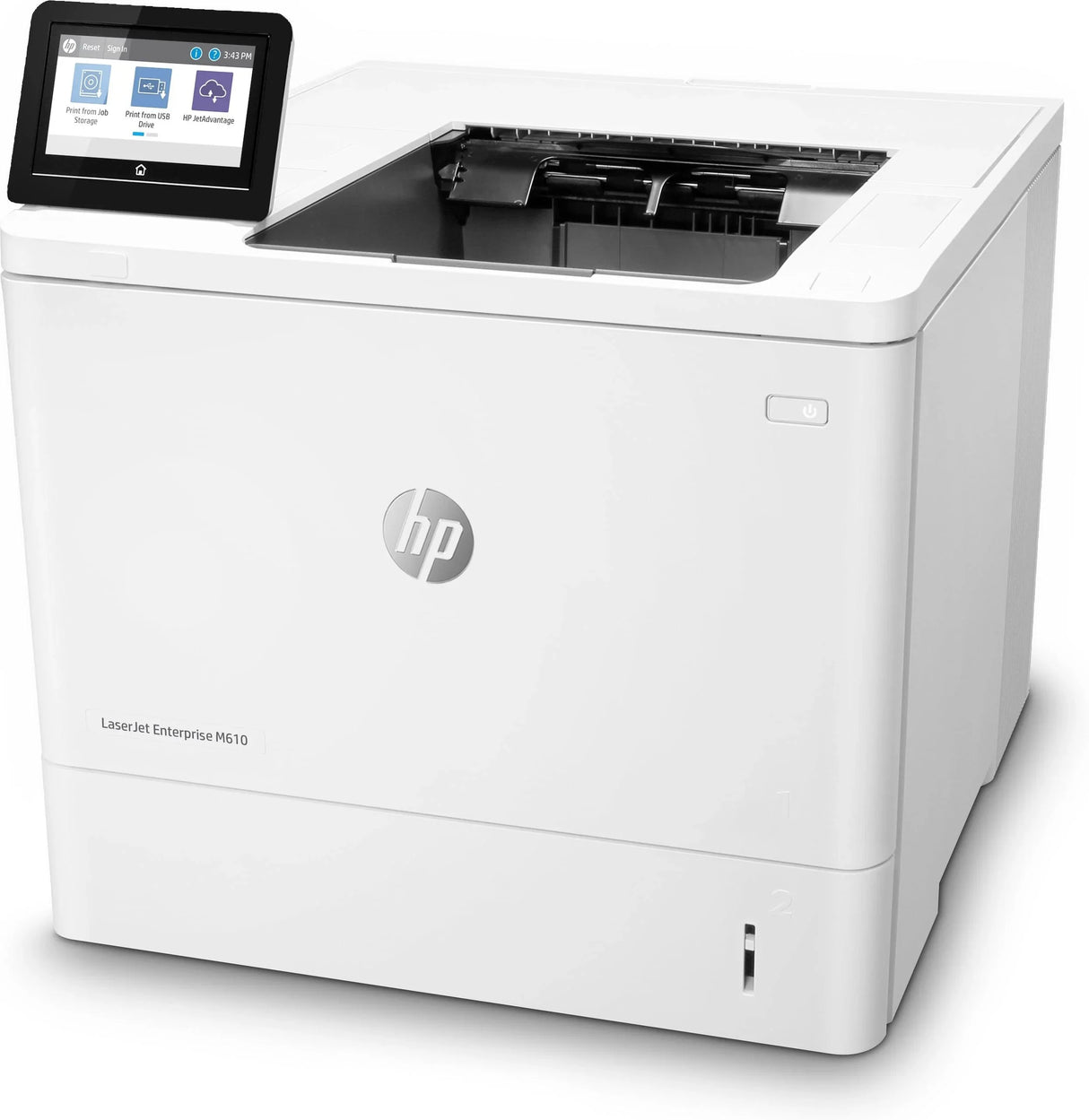 HP LJ ENT M610DN MONO SFP, A4, 52PPM, 1 X 550 SHEET TRAY DUPLEX, NETWORK, 1YR