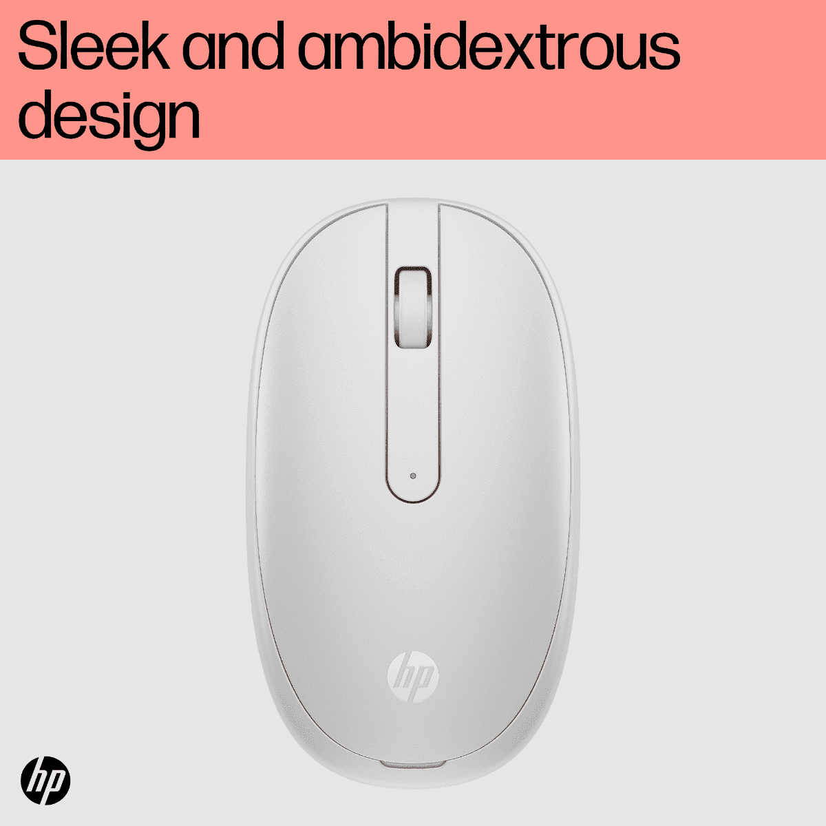 HP MOUSE 240 BLK BT WHITE