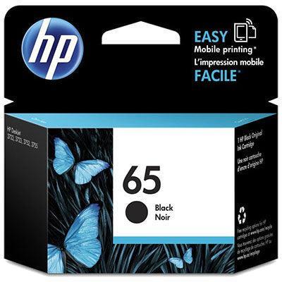 HP NO.65 INK CARTRIDGE – BLACK INKJET CARTRIDGE – 120 PAGES