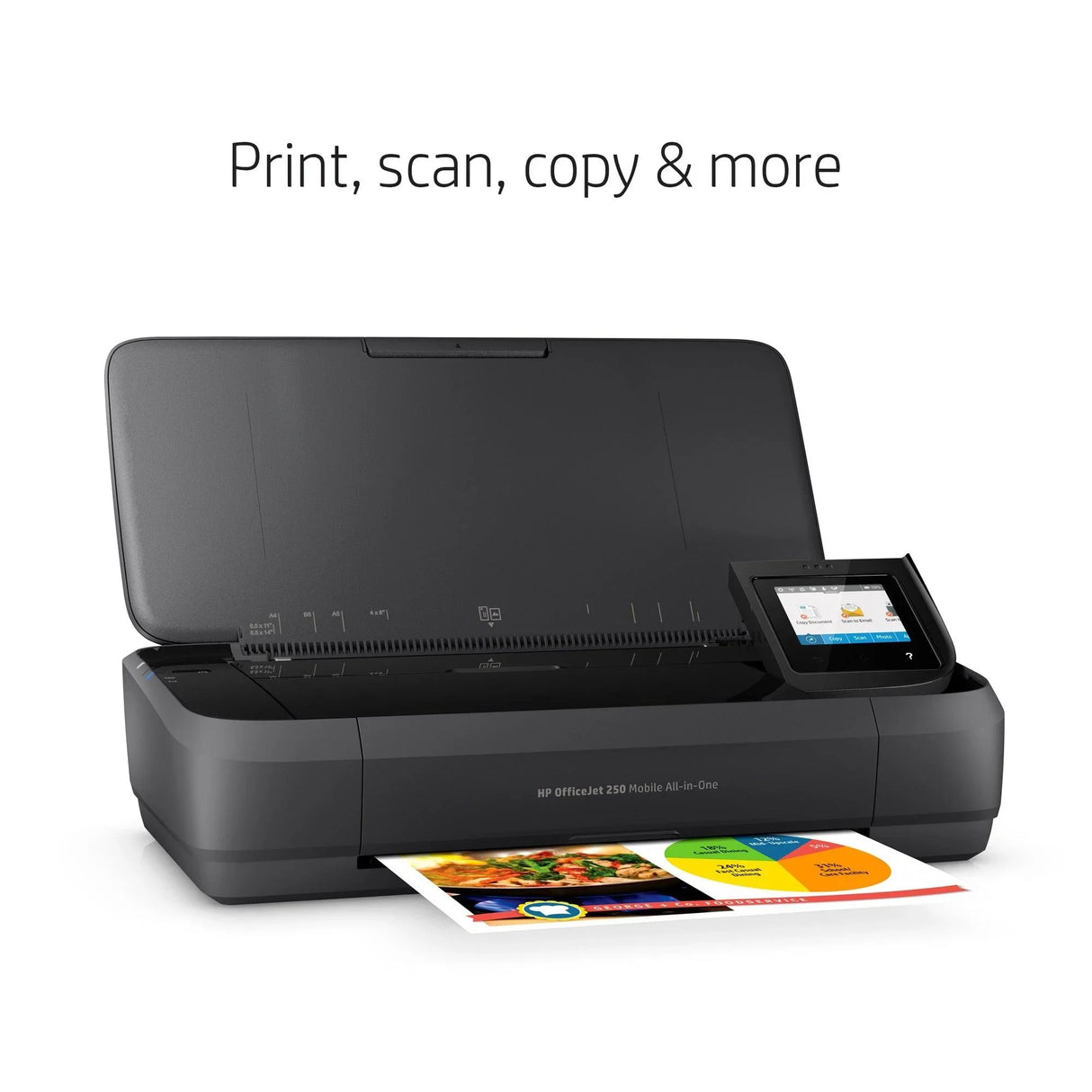 HP OfficeJet 250 – Print / Scan / Copy / Fax / Inkjet / Colour – Wireless Mobile MFP