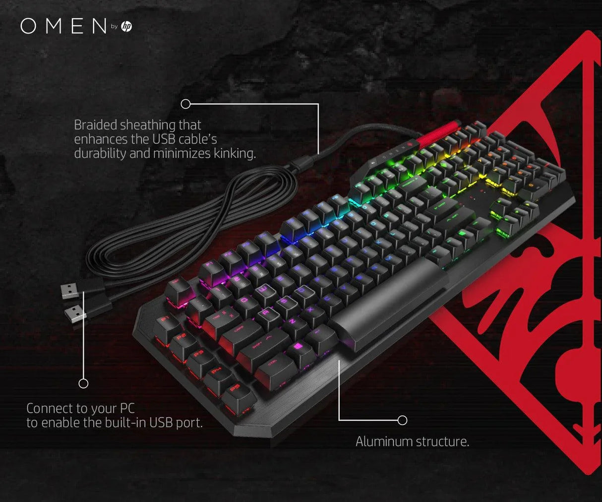 HP OMEN by HP Sequencer Keyboard (2VN99AA)