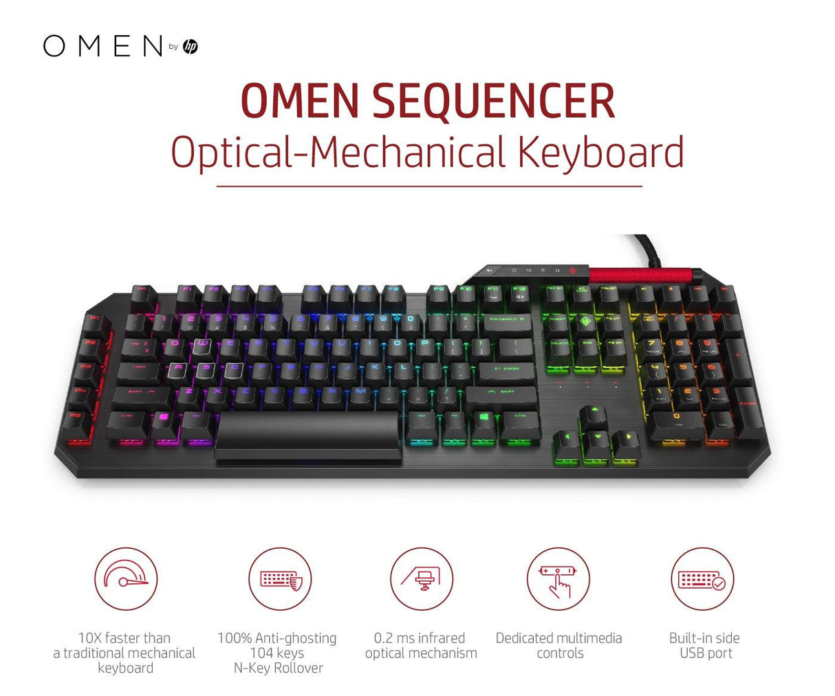 HP OMEN by HP Sequencer Keyboard (2VN99AA)