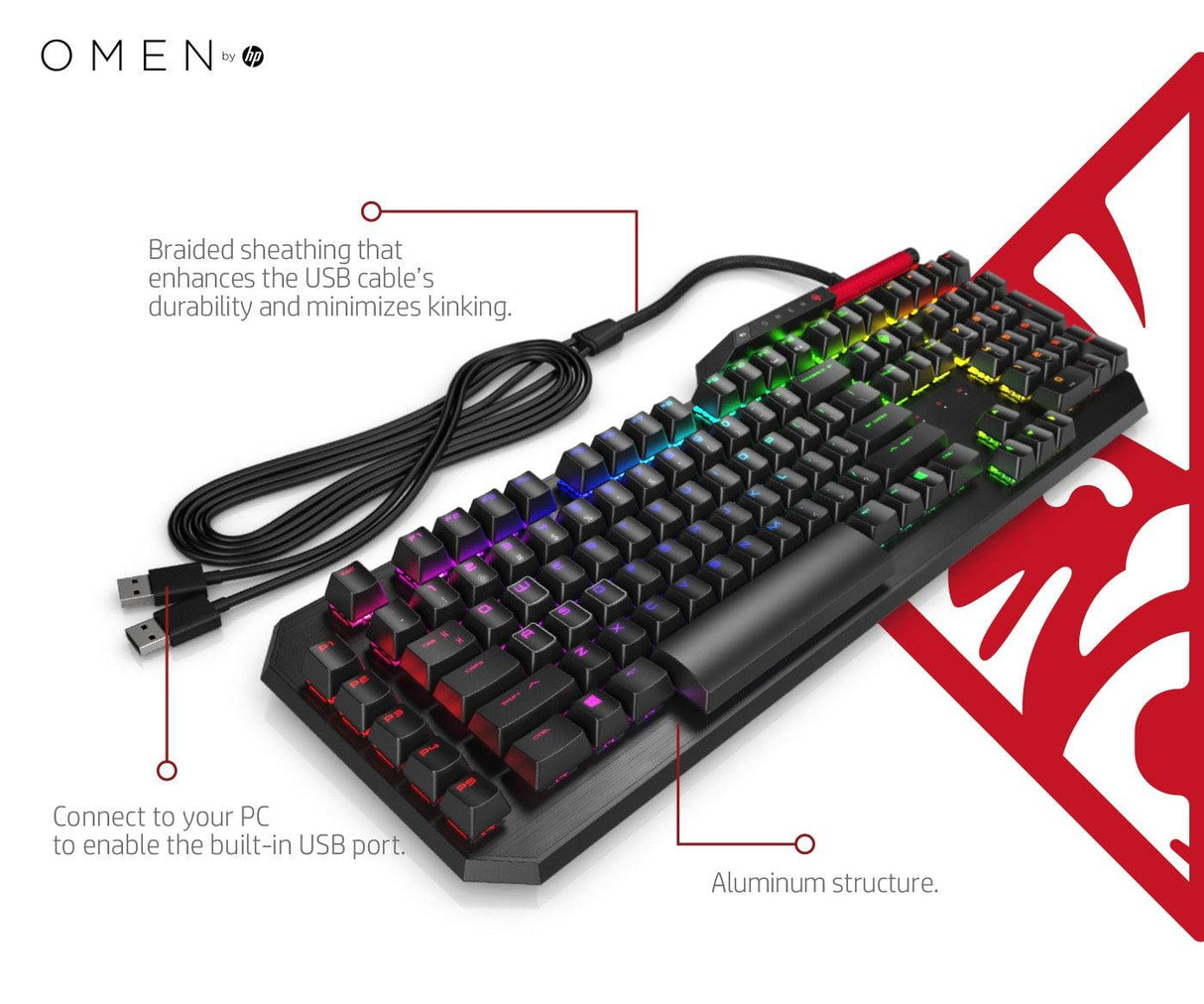 HP OMEN by HP Sequencer Keyboard (2VN99AA)