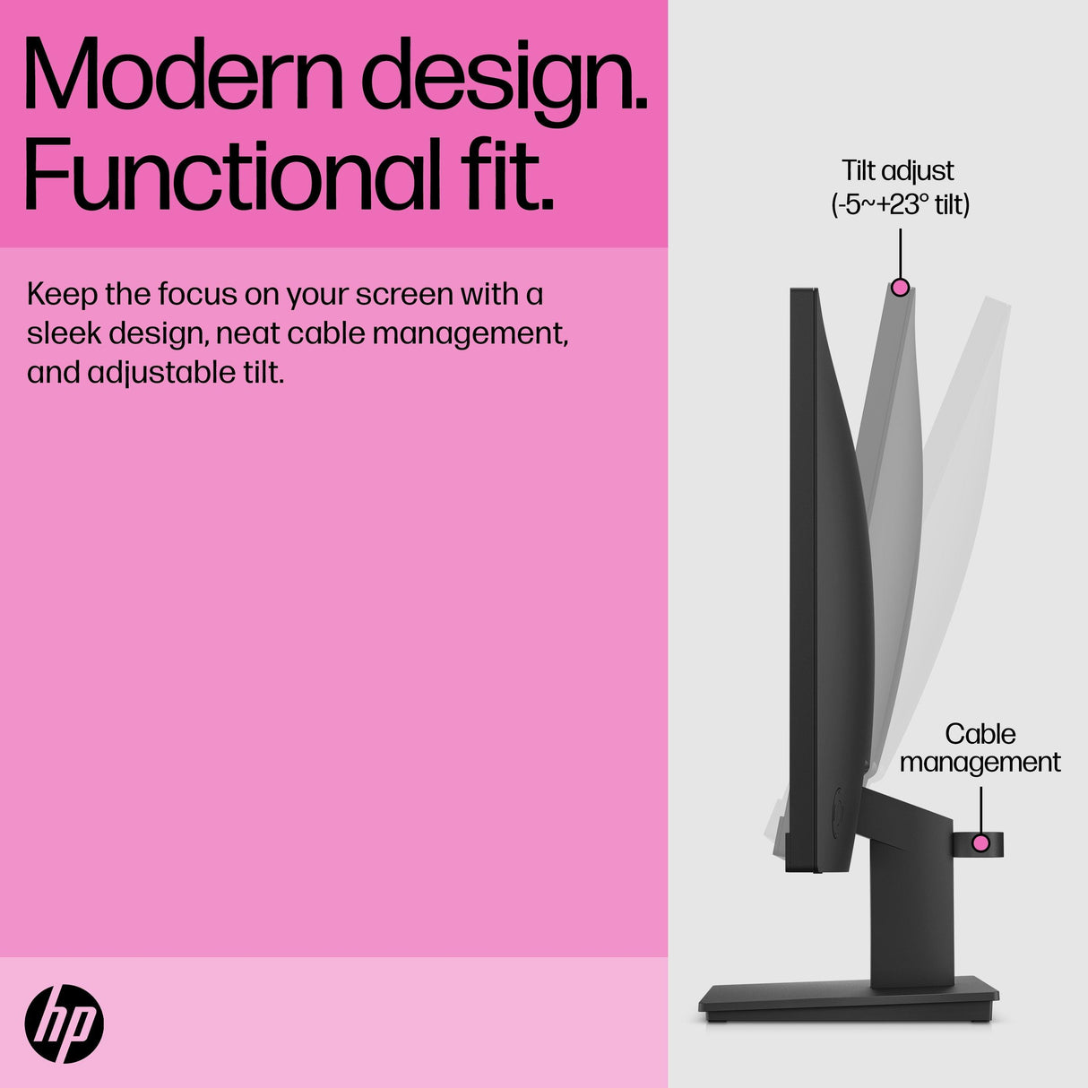 HP P22 G5 FHD Monitor (64X86AA)