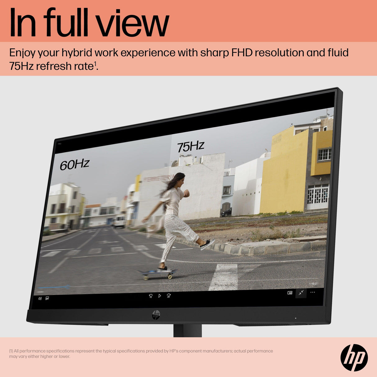 HP P24 G5 FHD Monitor (64X66AA)