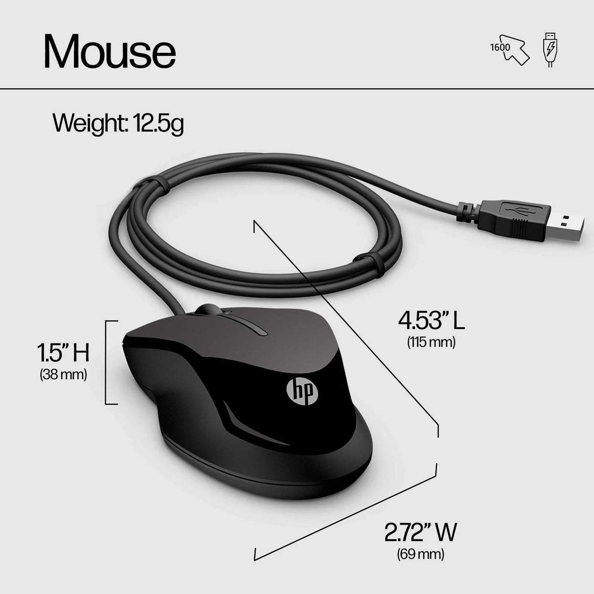 HP Pavilion Keyboard and Mouse 200 (9DF28AA)