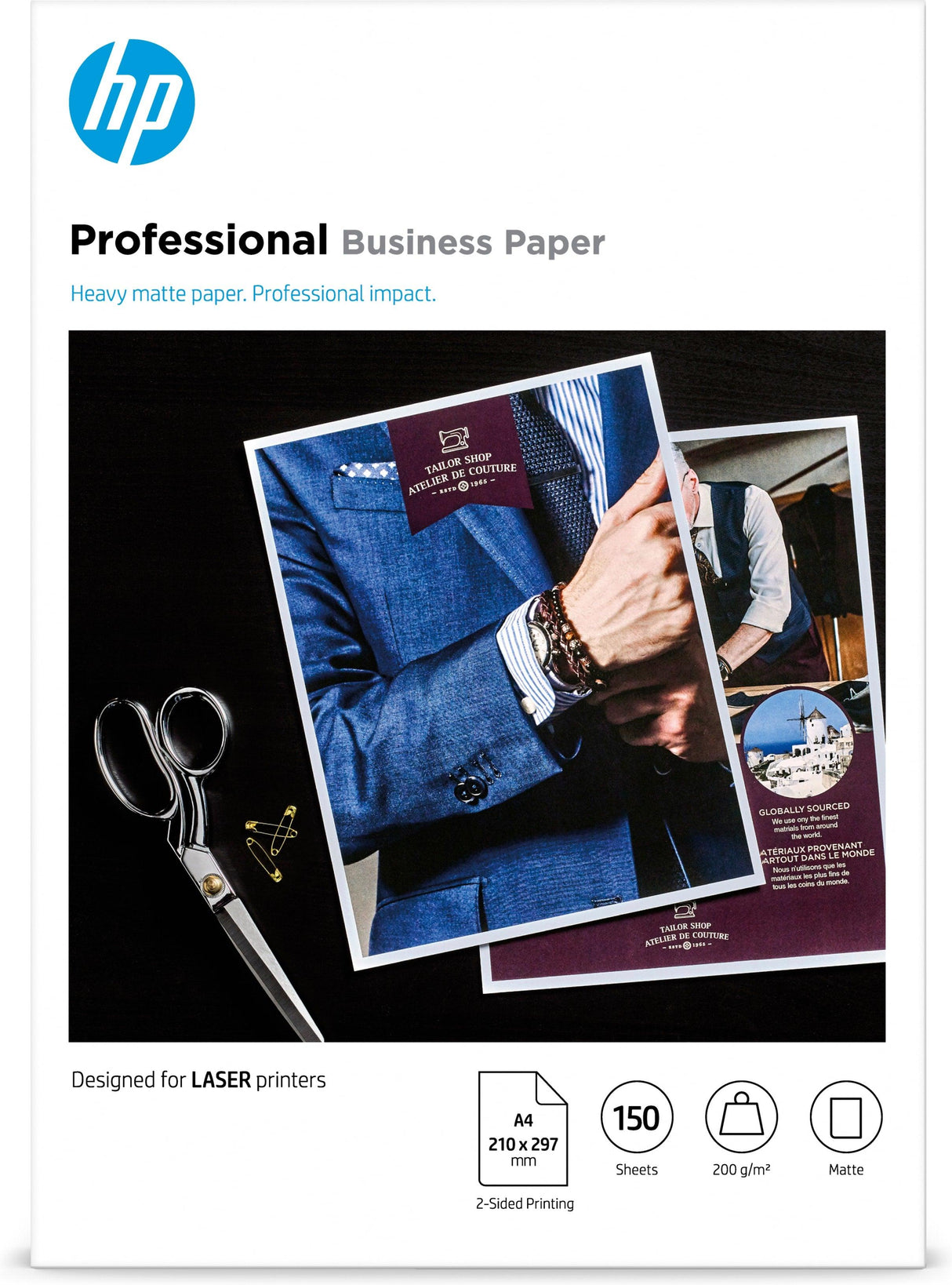 HP Professional Business Paper Matte 200 g|m2 A4 (210 x 297 mm) 150 sheets (7MV80A)