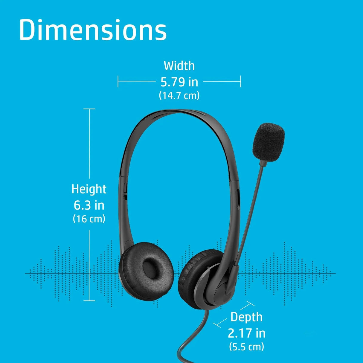 HP Stereo USB Headset G2 (428K6AA)