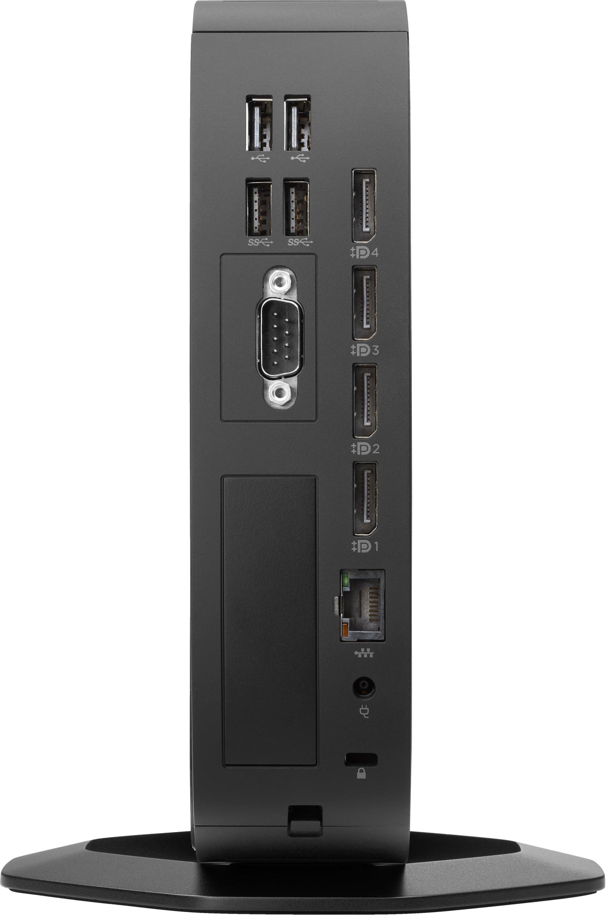 HP t740: AMD Ryzen V1756B 3.25 GHz (up to 3.6 GHz)/ 8 GB/ 64GB/ Embedded GPU/ Intel 802.11ac + BT/ Win 10 IoT 64-bit 2019