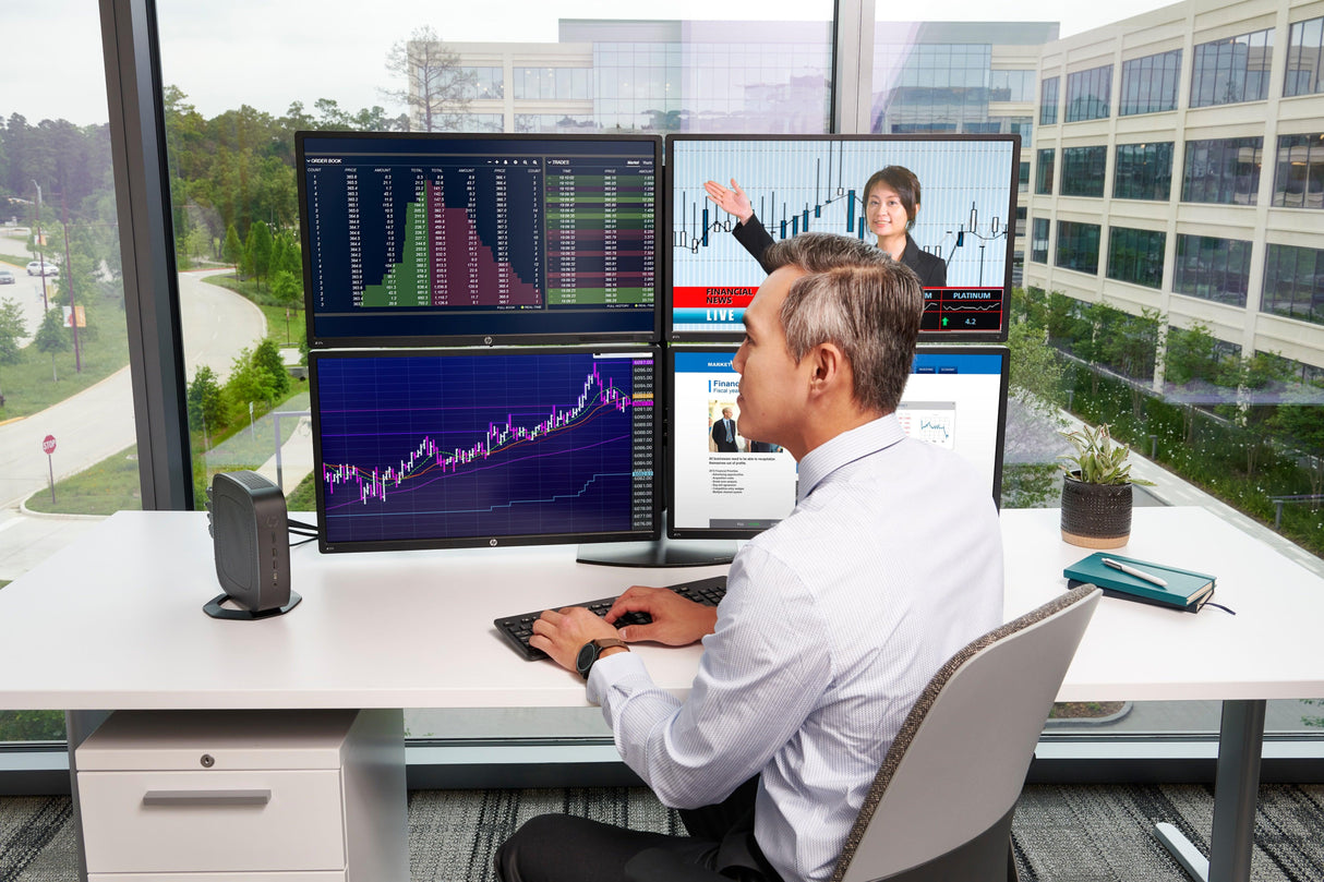 HP t740: AMD Ryzen V1756B 3.25 GHz (up to 3.6 GHz)/ 8 GB/ 64GB/ Embedded GPU/ No WiFi/ Win 10 IoT 64-bit 2019