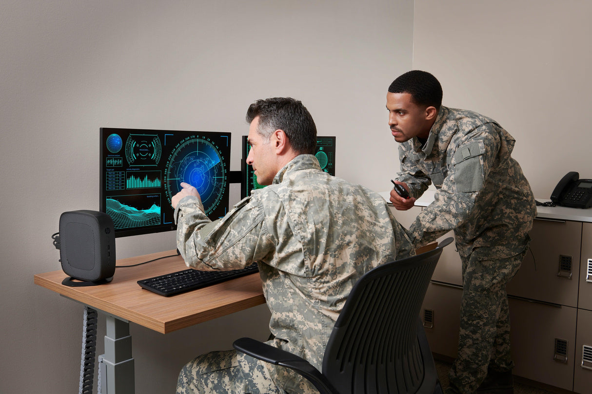 HP t740: AMD Ryzen V1756B 3.25 GHz (up to 3.6 GHz)/ 8 GB/ 64GB/ Embedded GPU/ No WiFi/ Win 10 IoT 64-bit 2019